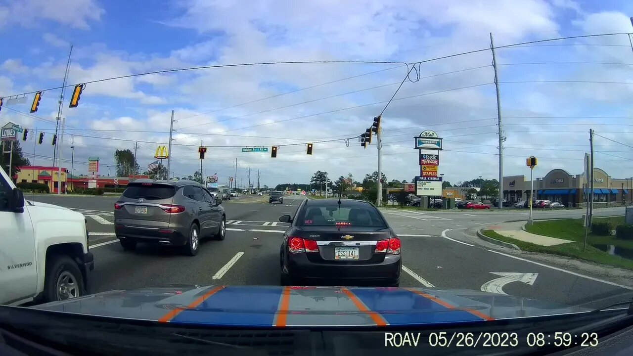 Waycross Walmart Wrong Way driver