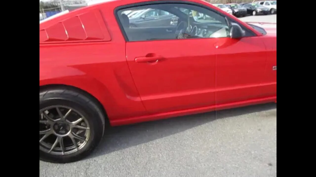 2008 FORD GT MUSTANG DELUXE 2 DOOR FASTBACK