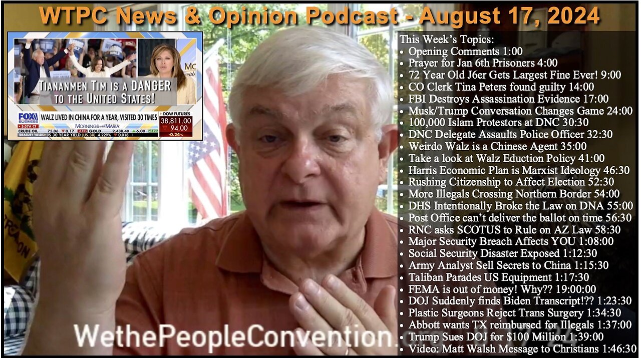 We the People Convention News & Opinion 8-17-24