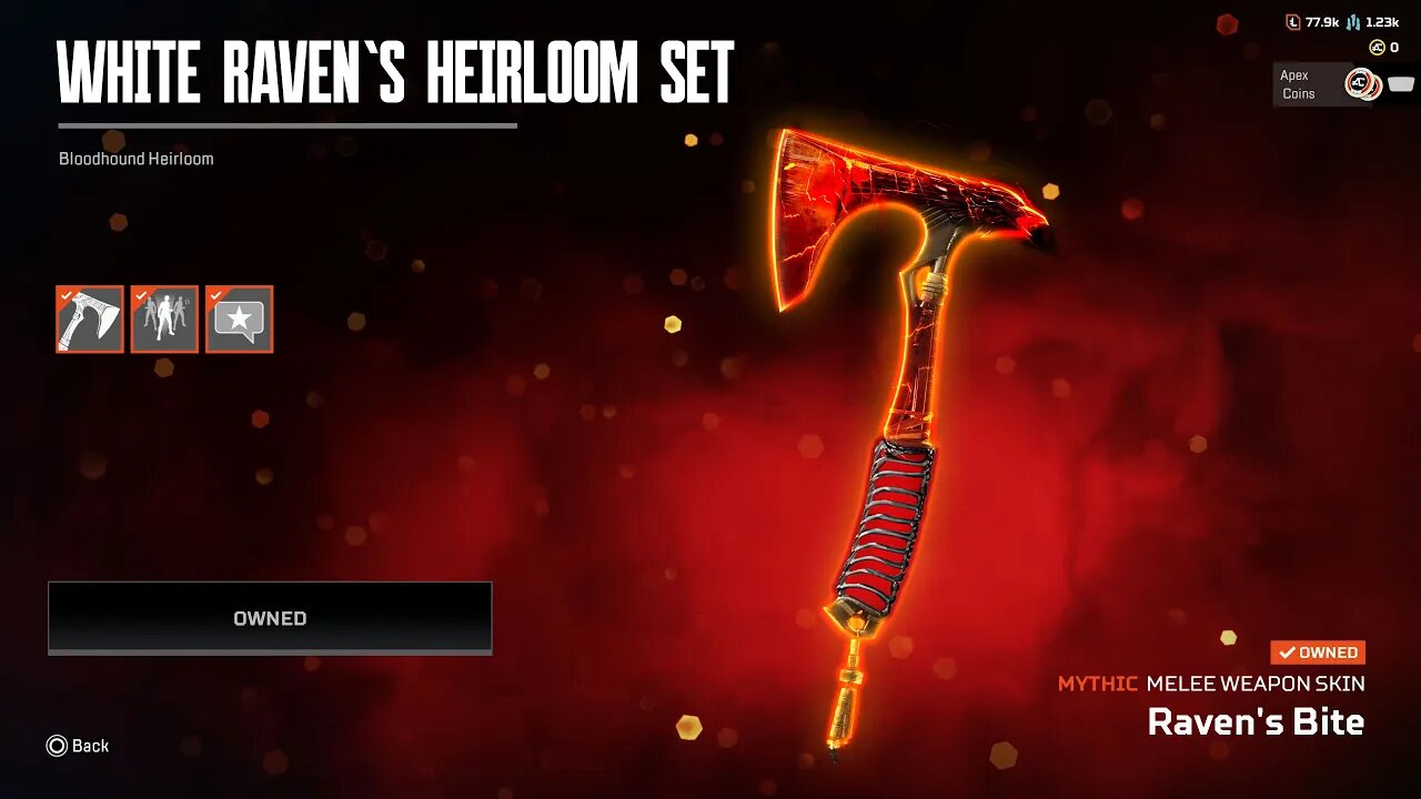 Bloodhound Heirloom Recolor in Apex Legends - Season: 19 IGNITE