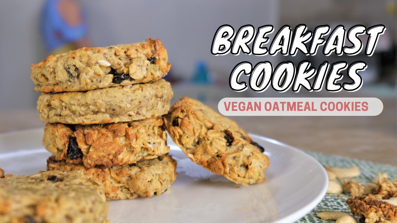 Vegan Breakfast Cookies