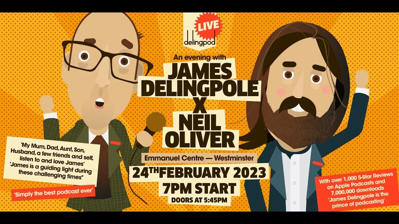 Announcement about The Delingpod LIVE IN LONDON 2023