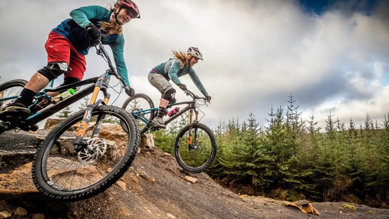 BEST ENDURO MTB TRAILS IN THE UK? | INNERLEITHEN & GOLFIE