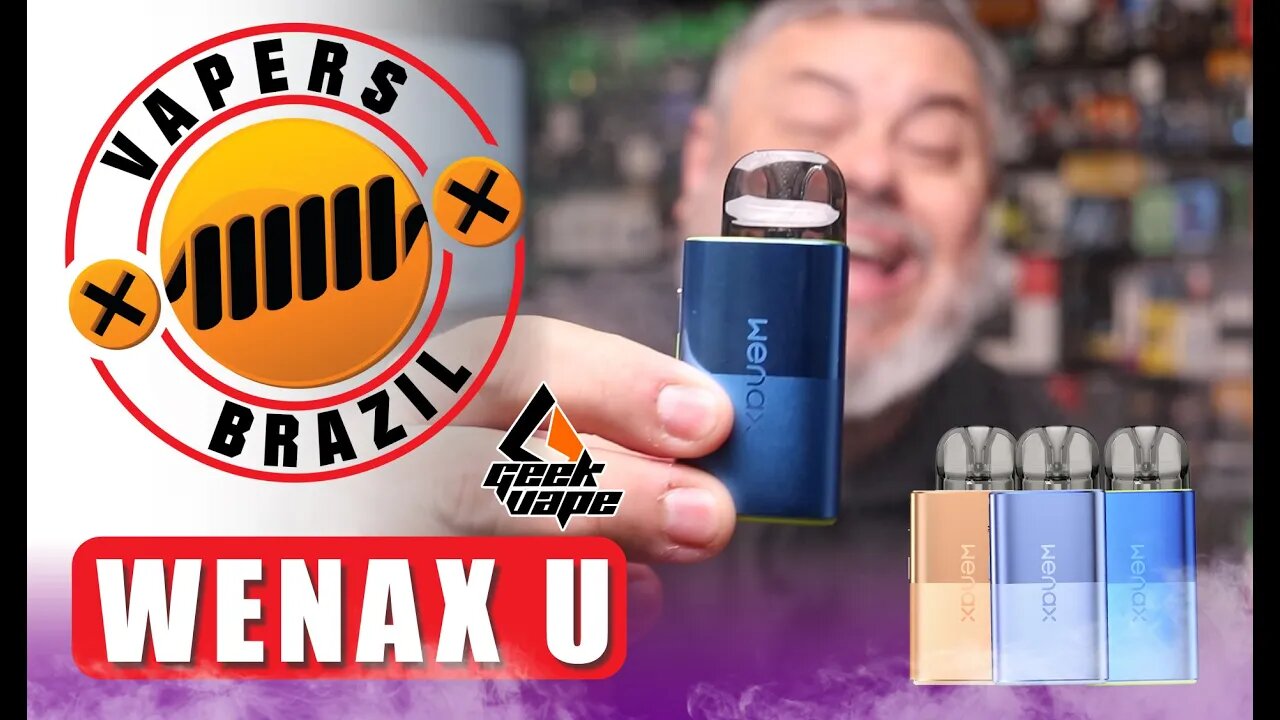 Geekvape Wenax U Pod - Novidade!!! - da Serie U Pods - Review PTBR
