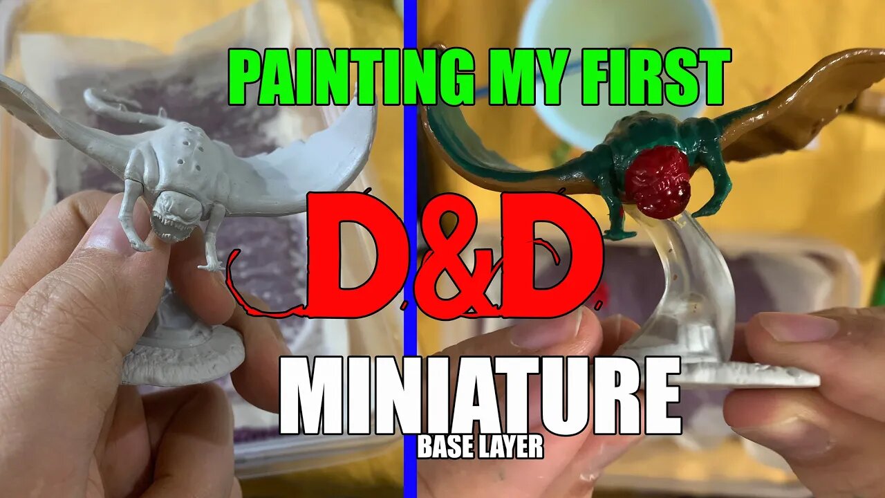 D&D Miniature painting tips for beginners Plus a very cool texture tip