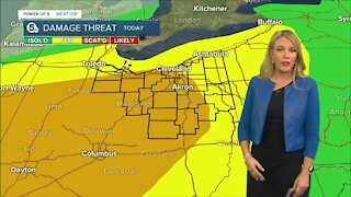 Noon update on severe weather threat