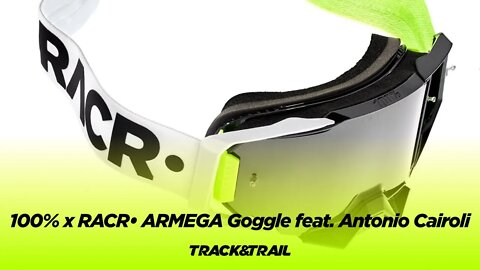 100% x RACR• ARMEGA® Goggle feat Antonio Cairoli