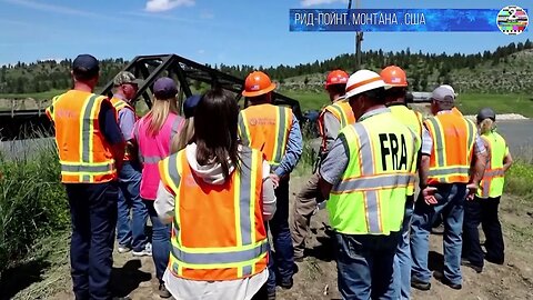 Обрушение моста в Монтане цистерны с химикатами попали в реку Йеллоустоун