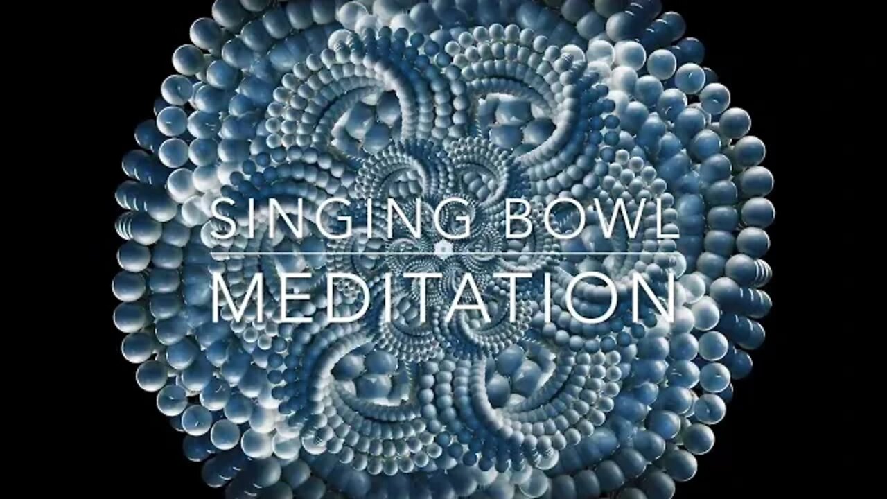 Relaxing Singing Bowl Meditation ✩ Fall Asleep Fast ✩ Reduce Anxiety ✩ Stress Relief ✩