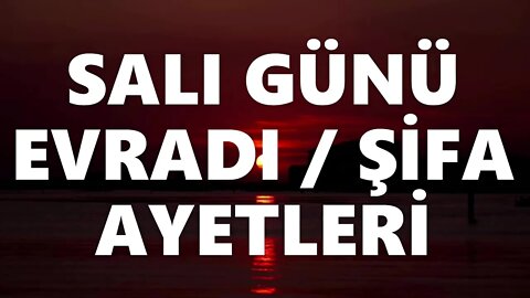 SALI GÜNÜ EVRADI / ŞİFA AYETLERİ