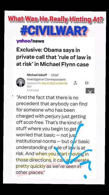 💥 Leaked Obama Call Reveals Chilling Civil War Threat Over Flynn’s Case! 🎧