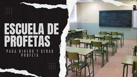 La verdad sobre las escuelas de profetas.