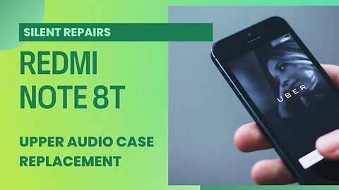 Redmi Note 8T, audio upper case replacement, repair video