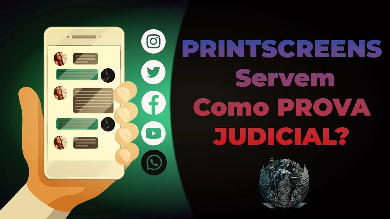 📲 CAPTURAS DE TELAS (PRINTS) têm VALIDADE como PROVA JUDICIAL? ⚖