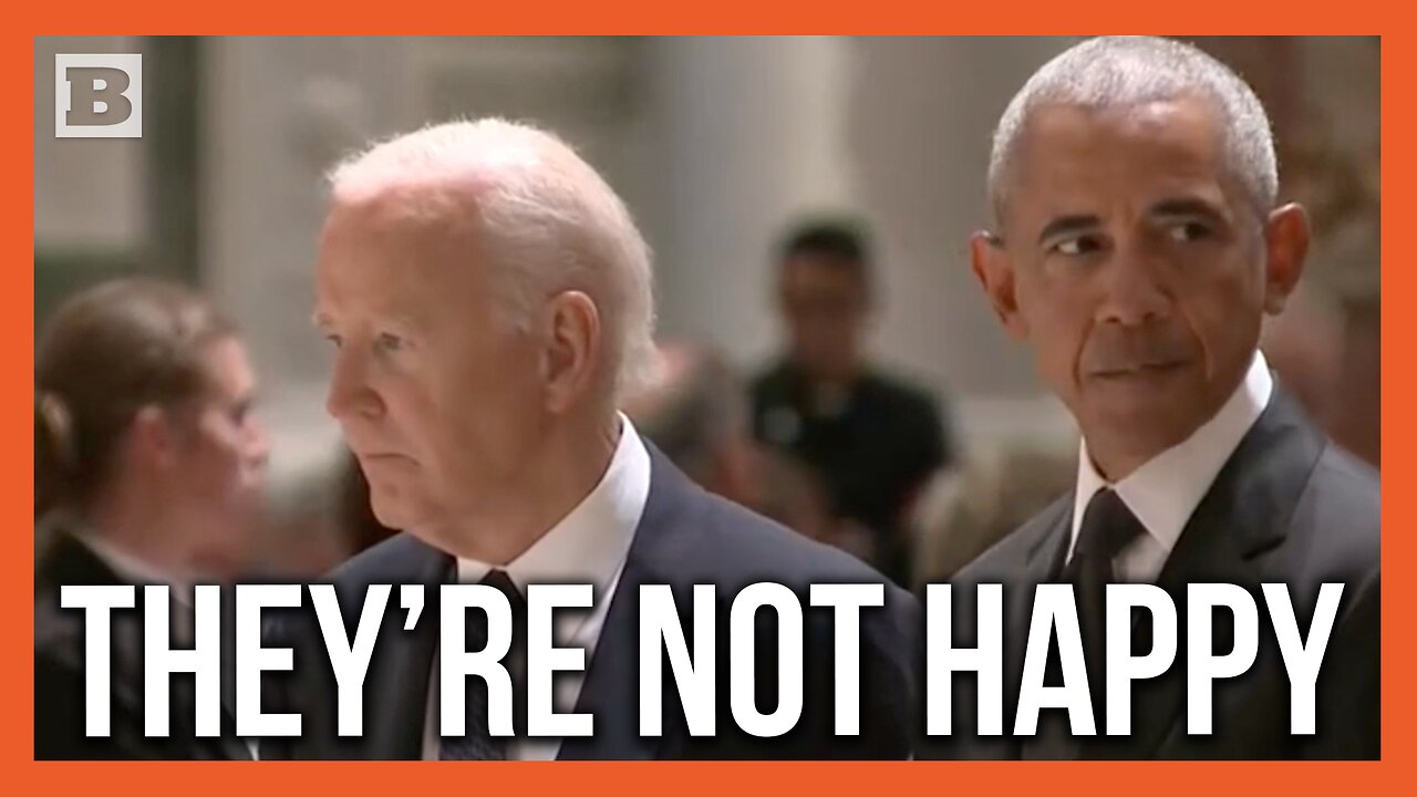 Obama, Biden Have Tense Conversation at Ethel Kennedy Funeral