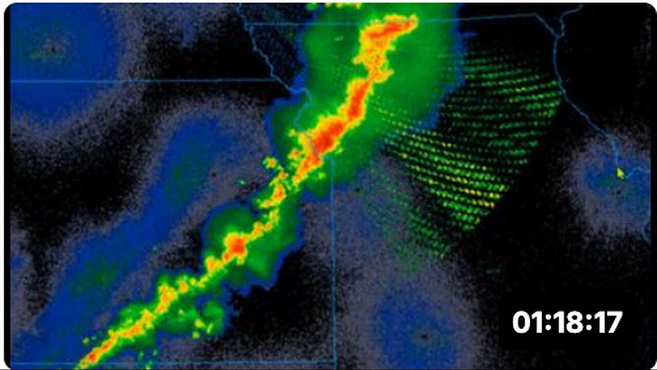 Check Unusual Radar Signals Creating Electrical Storms over Kansas Ohio Missouri Illinois Wisconsin