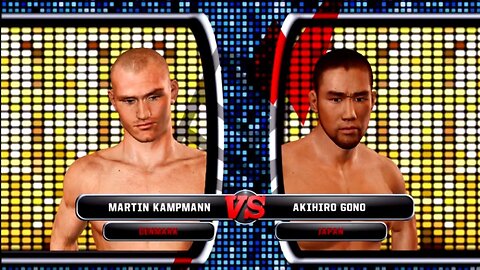 UFC Undisputed 3 Gameplay Akihiro Gono vs Martin Kampmann (Pride)