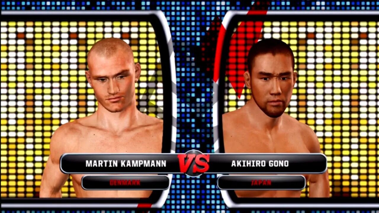 UFC Undisputed 3 Gameplay Akihiro Gono vs Martin Kampmann (Pride)