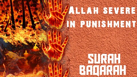 Allah severe in punishment