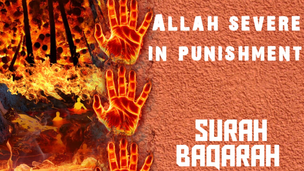 Allah severe in punishment