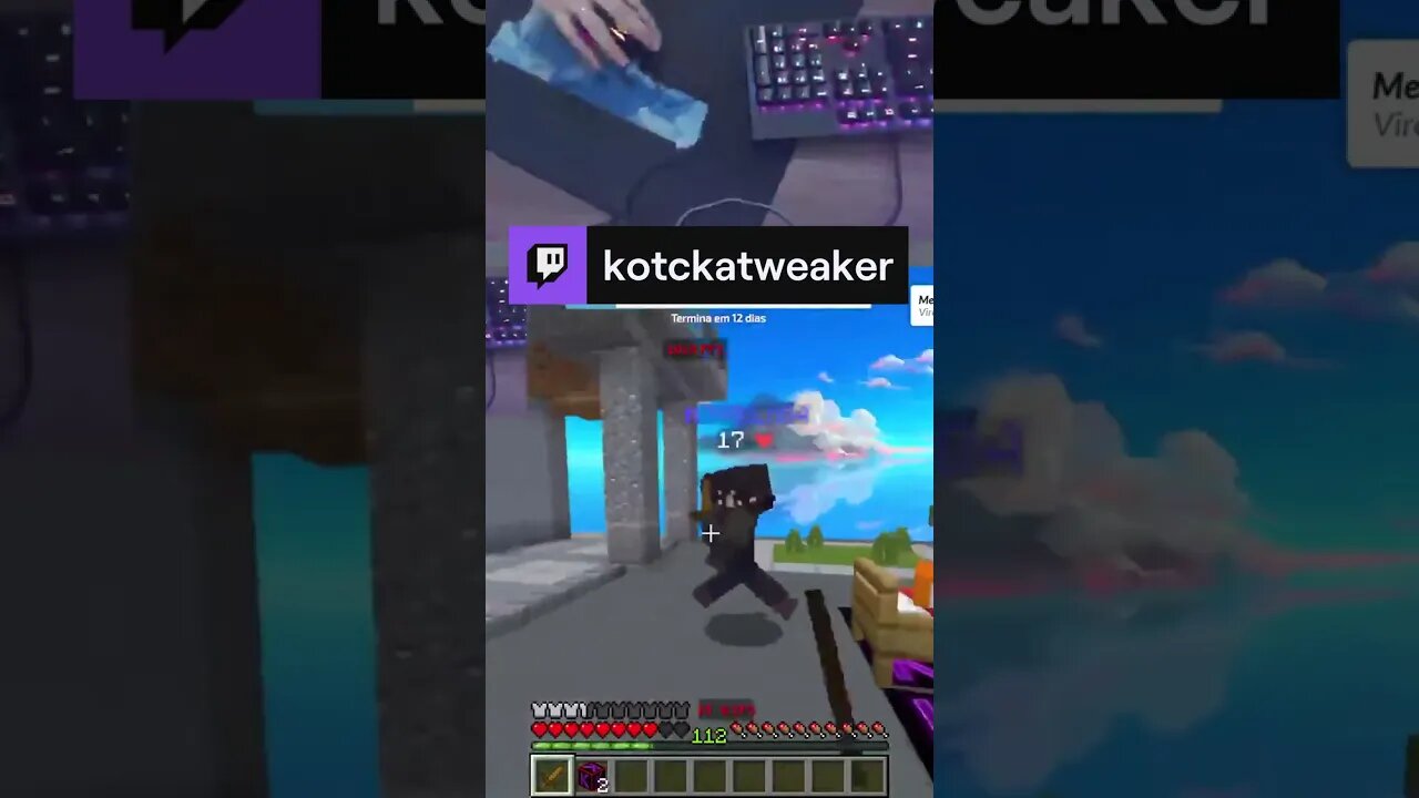 o cara atravessando o bloco | kotckatweaker em #Twitch