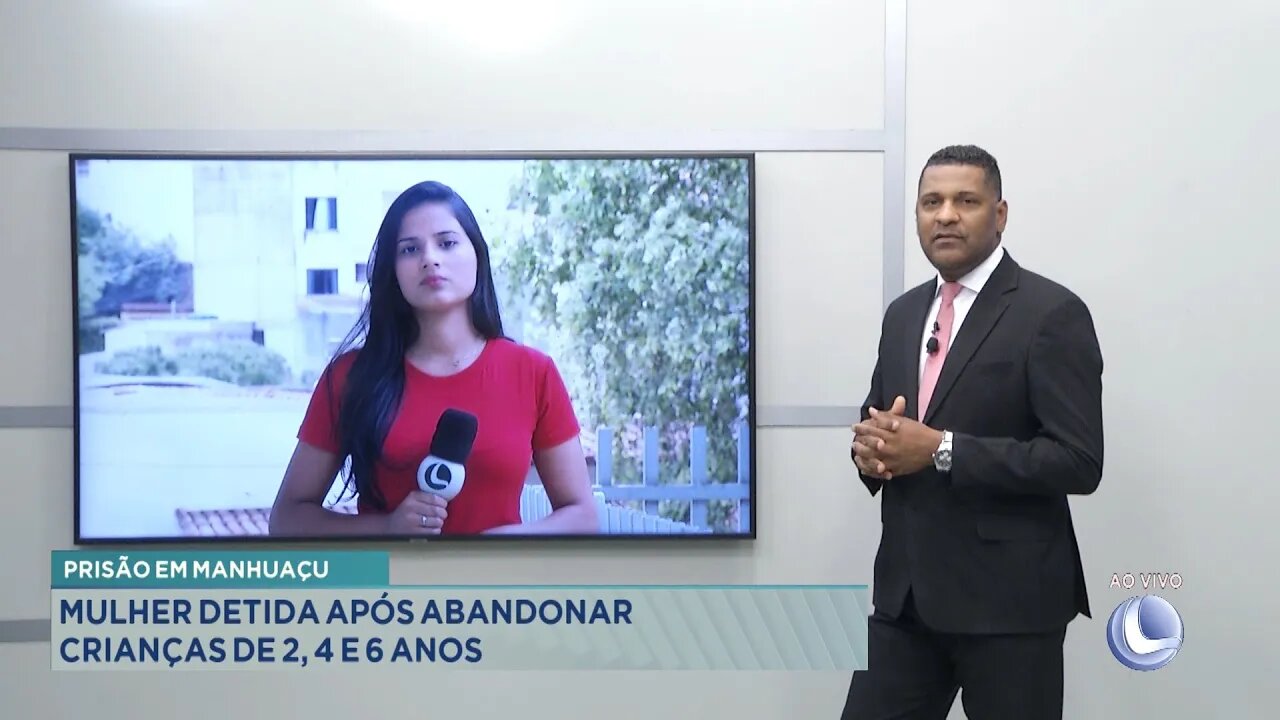 Prisão em Manhuaçu: Mulher detida após abandonar Crianças de 2, 4 e 6 anos.