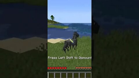 When you tame your first horse but.....don't know how to ride Minecraft🐎🐎🐎