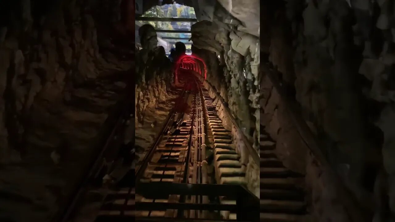 Harder Kulm Funicular! STEEP 60 degree angle!