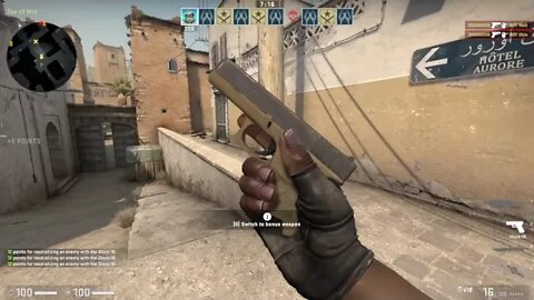 Session 5: CS:GO (Dust 2 T Pistol)