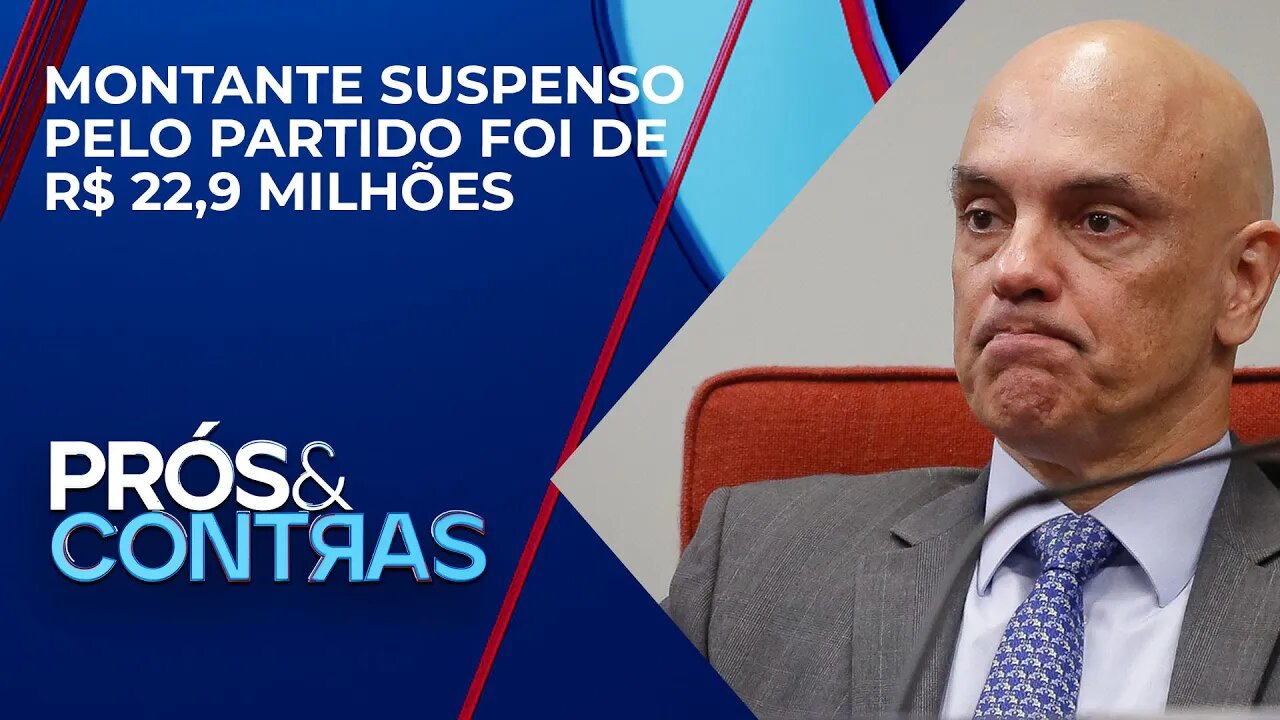 Moraes libera parte de verba bloqueada do PL para pagar funcionários