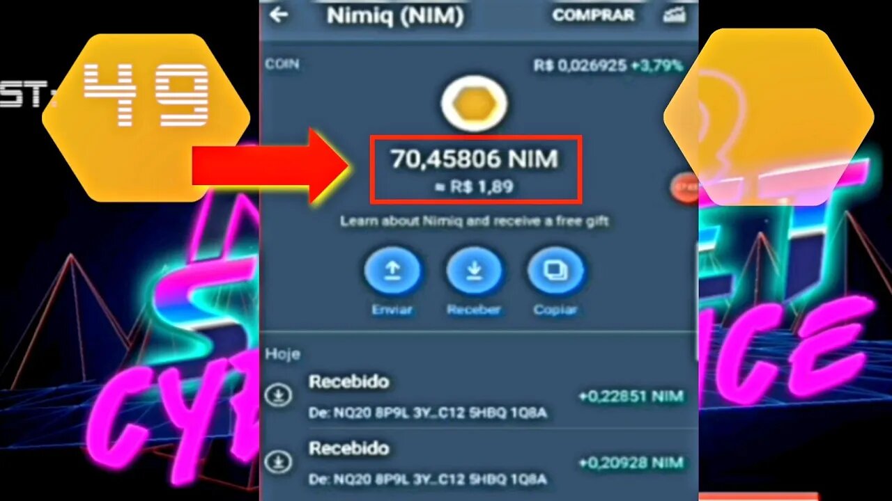 How to Make Money Playing on Mobile - Earn NIMIQ Cryptocurrency