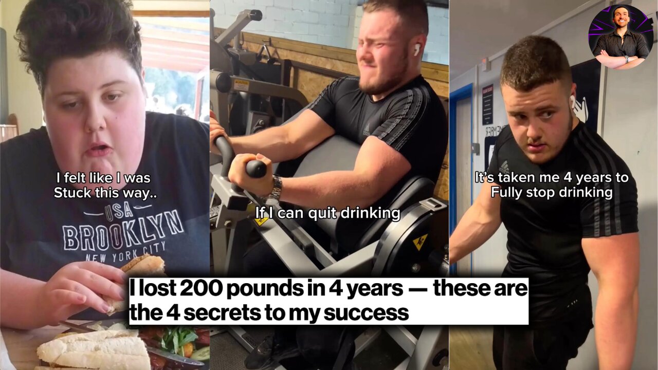 He Lost 200 Pounds as a Teenager and Now He is Sharing His Secrets! What's Your Excuse?!