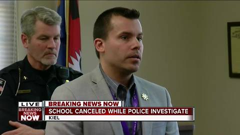 Kiel school canceled while police investigate