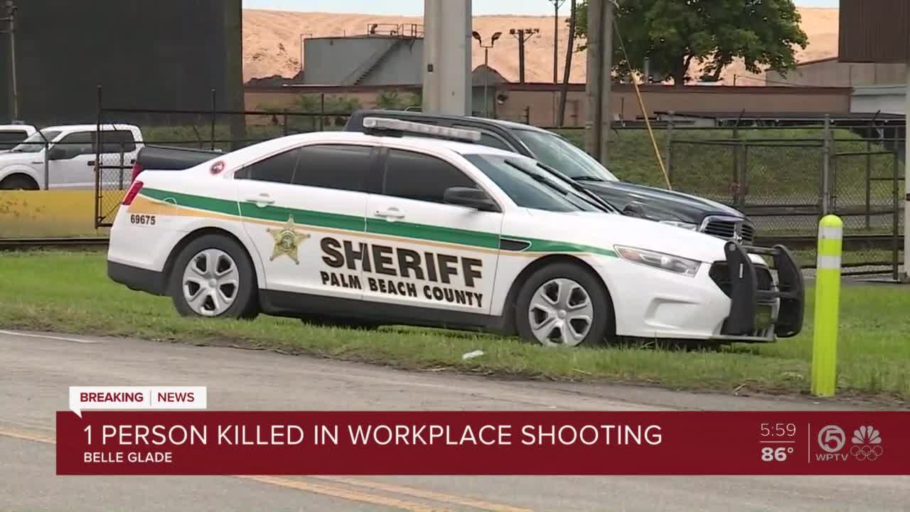 Gunman arrested after deadly shooting at Belle Glade sugar facility
