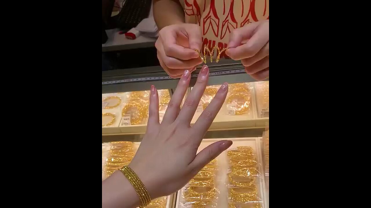 perfect gold ring