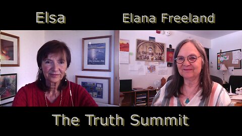 ELANA FREELAND. A life well lived, doing what she can for humanity.