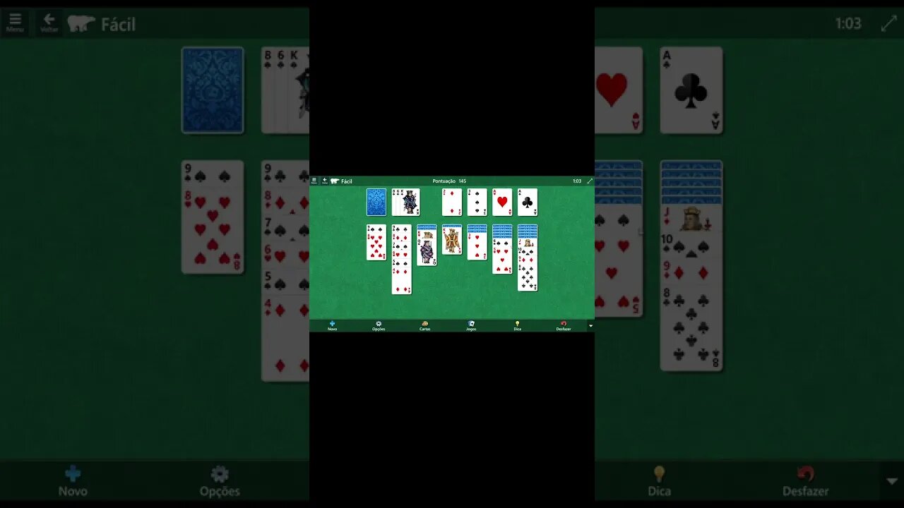 Microsoft Solitaire Collection Klondike EASY Level # 246 #shorts