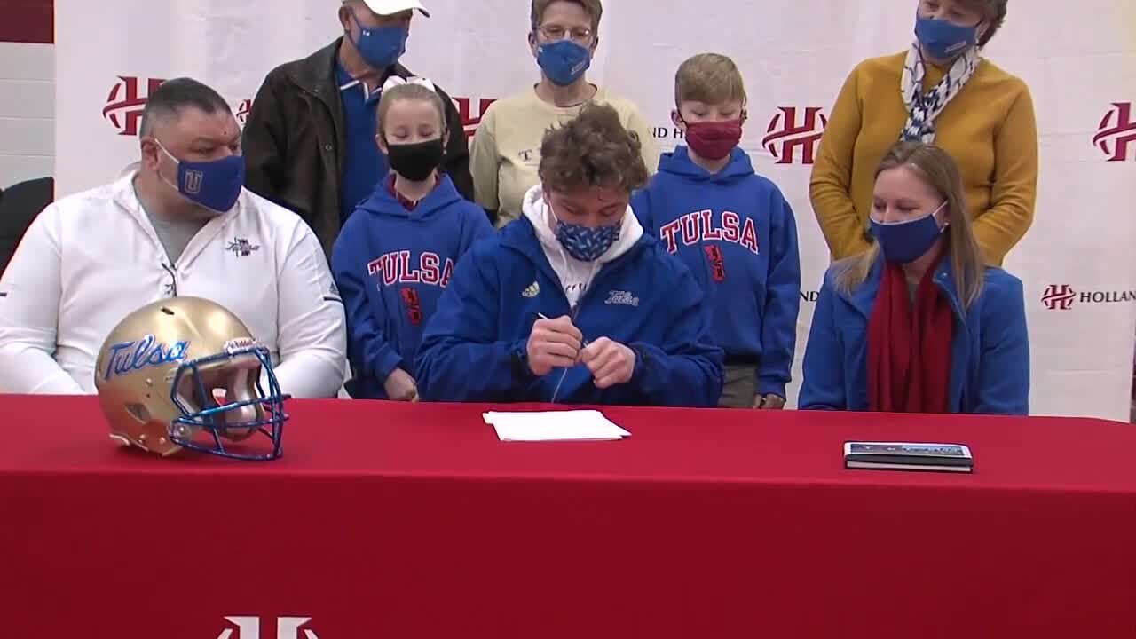 Owen Ostroski signs to TU