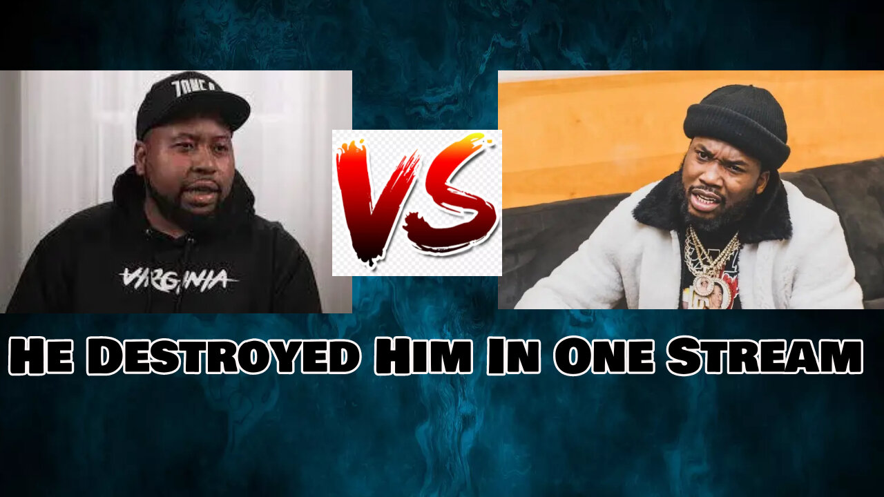 Dj Akademiks Destroys Meek Mill in One Stream