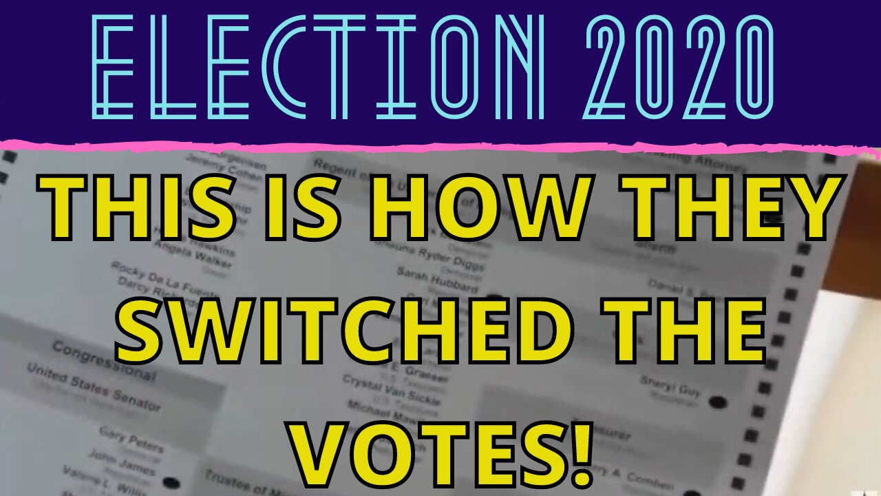 THIS IS WHY THEY NEVER WANT YOU TO SEE THE ACTUAL BALLOTS. THE ARIZONA AUDIT IS THE FIRST DOMINO