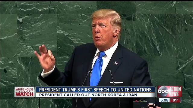 President Trump threatens 'total destruction' of North Korea during U.N. General Assembly speech