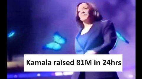 Kamala Harris raised 81M in 24 hours, new record?