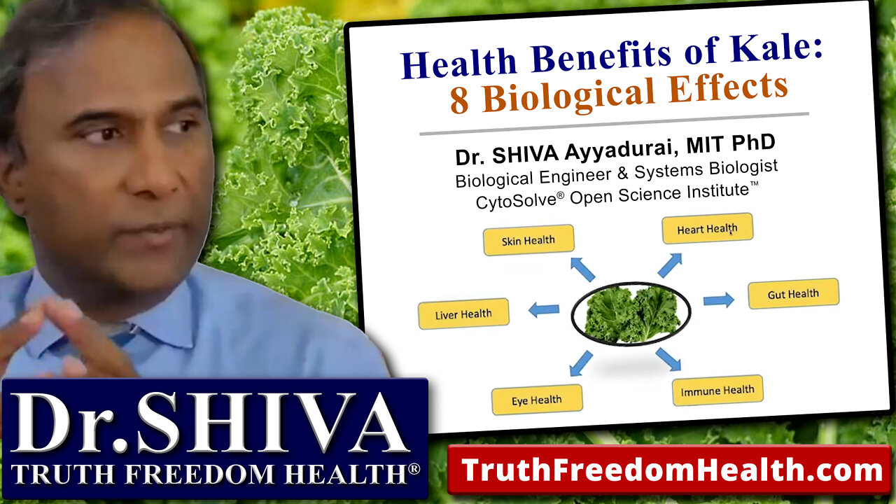 Dr.SHIVA: Health Benefits of Kale - 8 Biological Effects