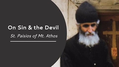 On Sin and the Devil