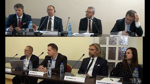 Reiner Fuellmich & Viviane Fischer At Polish MP Investigation Committee Hearing