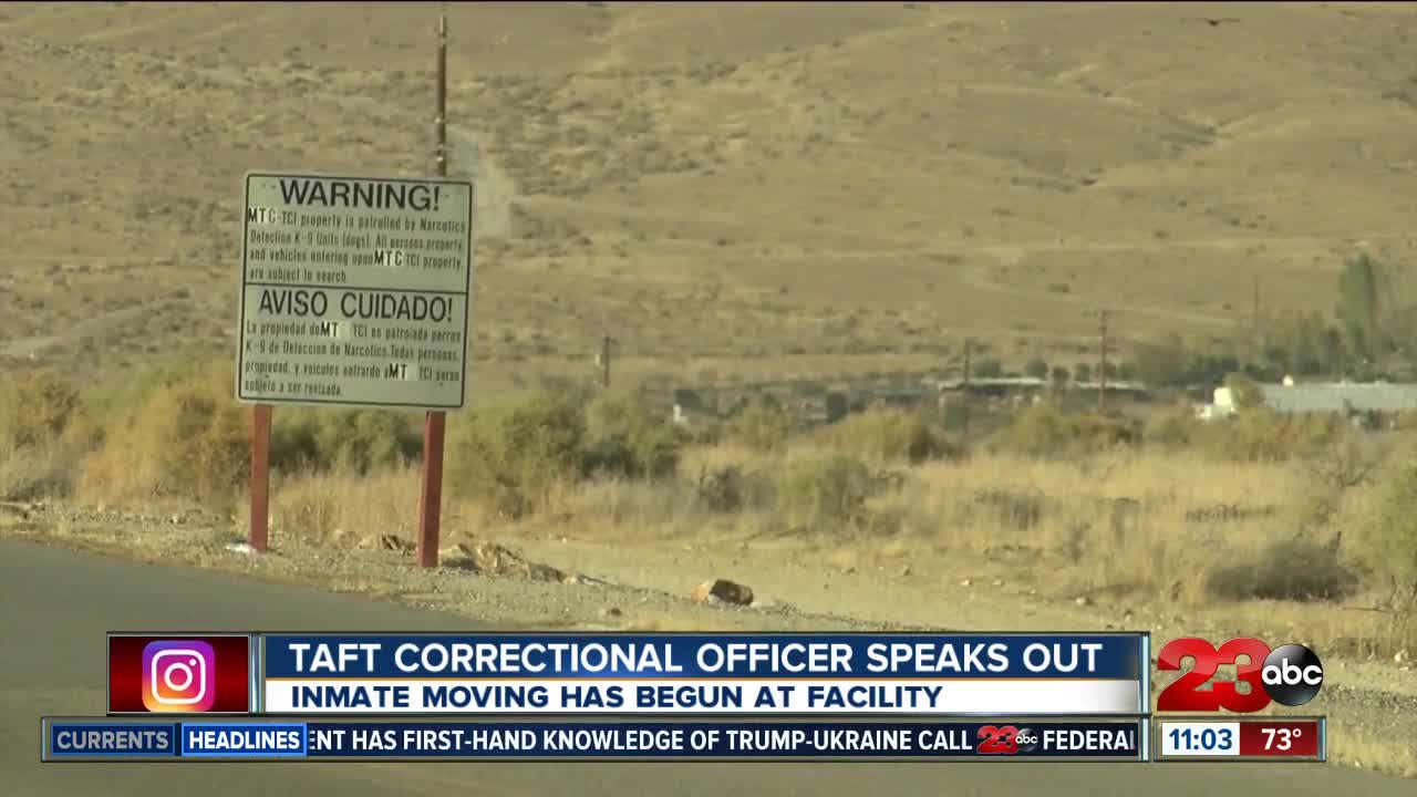 Taft correctional officer speaks out about prison closure