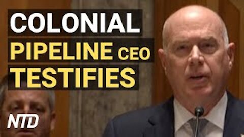 Colonial CEO Discusses Hack in Hearing; WH Launches Task Force to Target China | NTD Business