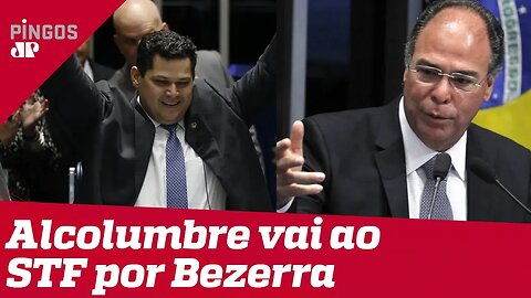 Alcolumbre resmunga no STF por operação contra Bezerra