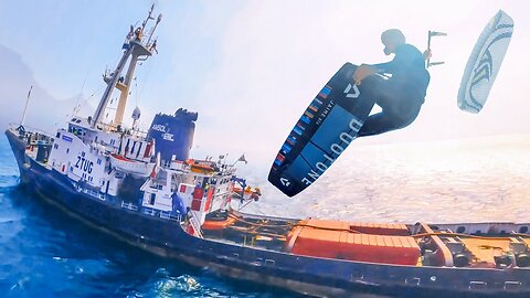 Jumping Over A MASSIVE Ship