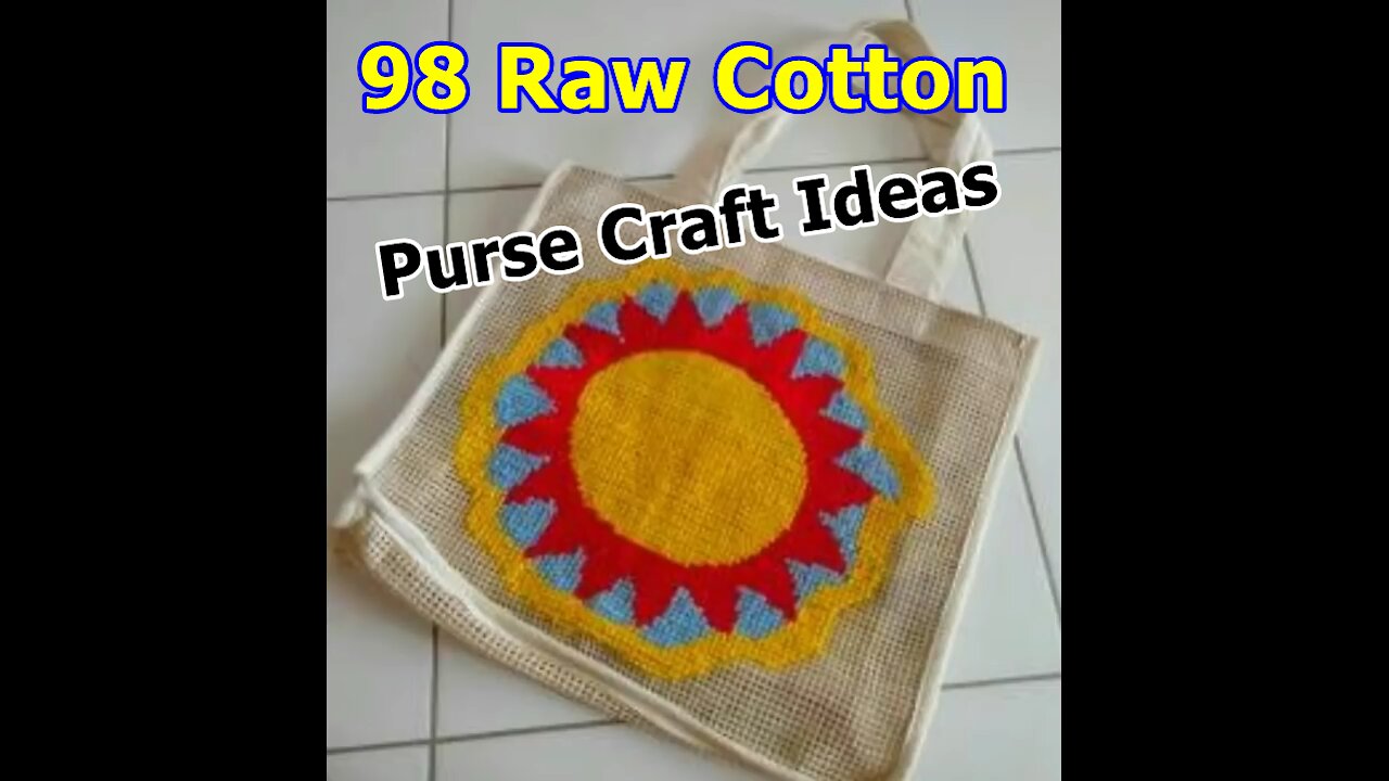 98 Raw Cotton Purse Craft Ideas